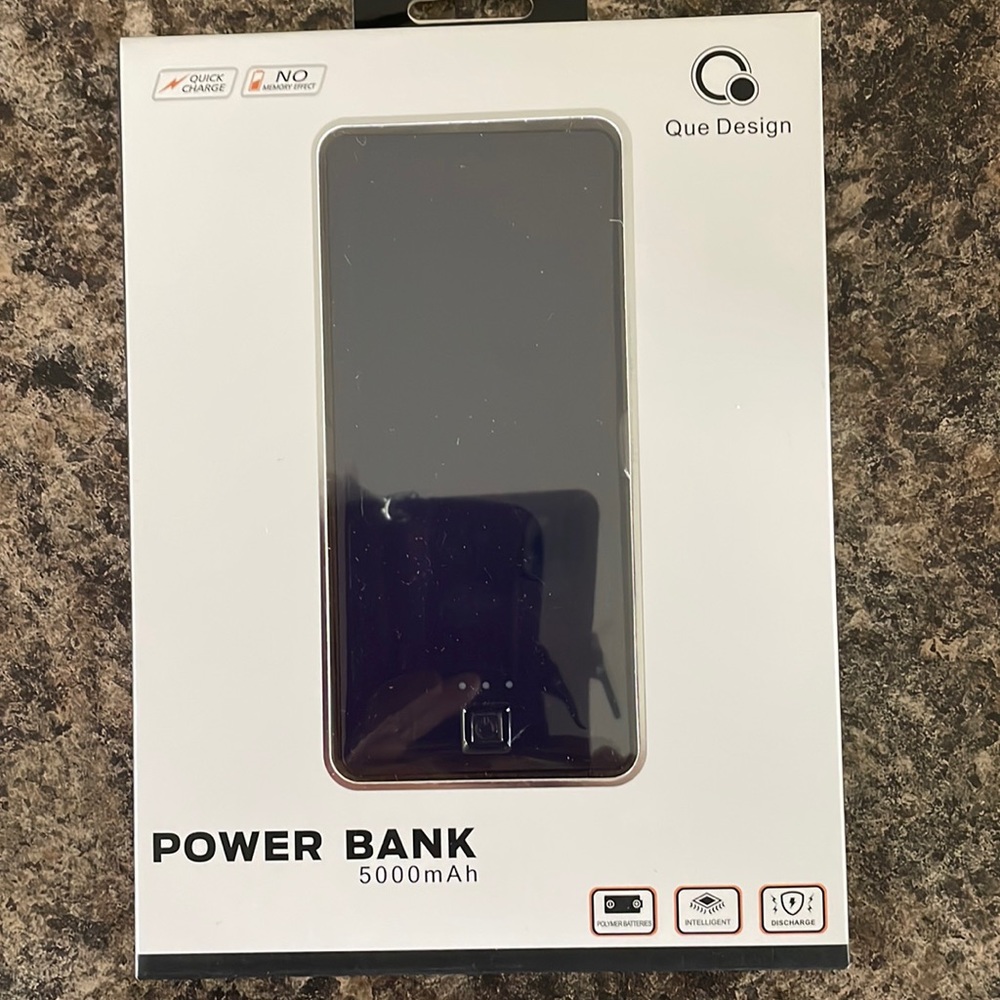 Power bank 5000mAh.